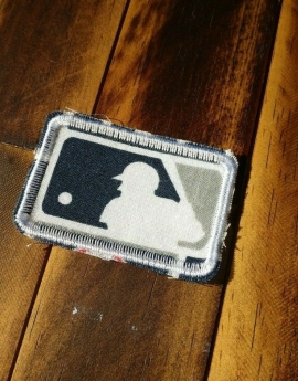 MLB Logo Major League Baseball Embroidered Applique Sport 